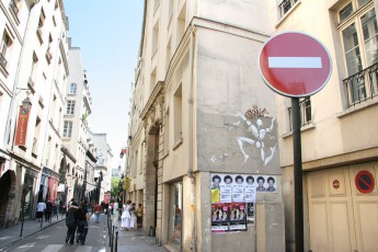 Jérôme Mesnager - Rue Vieille du Temple 04è - Juin 2005