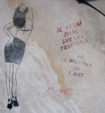 MissTic - Je ferai joli sur les trottoirs - Rue Vieille du Temple 04è - Février 2004