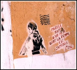 MissTic - Parole nait de pari dont la femme est capitale - devant la Flêche d'or 20è - Avant juin 2002