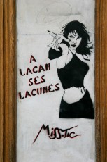 MissTic - Rue Lepic 18è - A Lacan ses lacunes - Septembre 2005