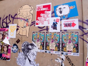 Monsieur Qui - Passage Thiéré 11è avec Raspouteam et Nice art - Mai 2008