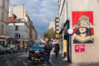 Obey - Rue Saint Maur 11è - Octobre 2009