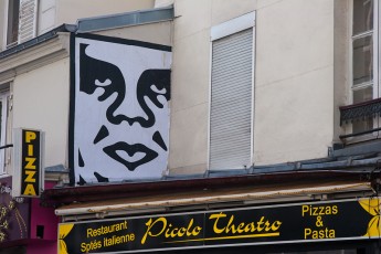 Obey - Rue Saint Maur 11è - Octobre 2009