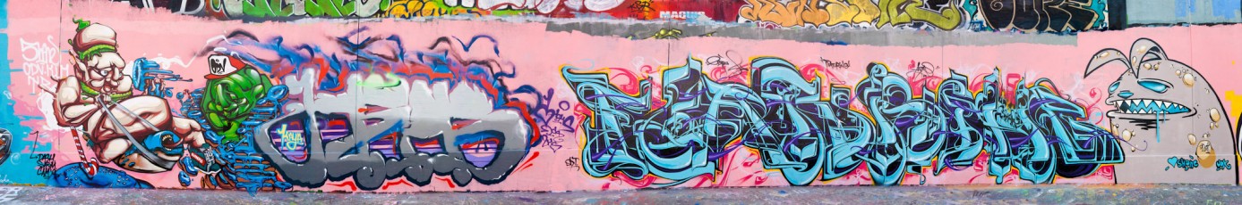 Dépôt RATP - Shane, Astro, Esty et Jok (OnOff) - Rue des Pyrénées 20è - Mars 2011