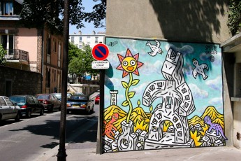 Speedy Graphito - Rue du Moulin des Prés 13è - Juin 2005