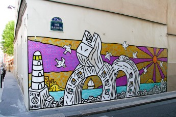 Speedy Graphito - Rue Rataud 05è - Juin 2005