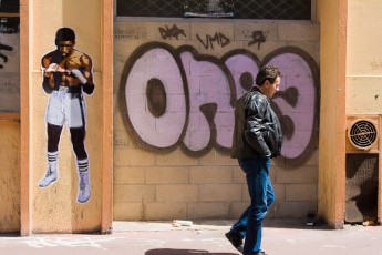 tian - Boxeur - Rue des Rosiers - St Ouen 93 - Juillet 2008