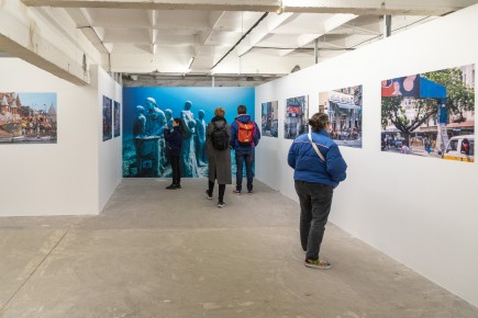 "Invader Space Station" exposition de Invader du 17 février au 5 mai 2024 dans les anciens locaux de Libération au 11 rue Béranger - Paris 3è