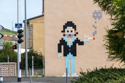 CLR_14 - Yes, vieille canaille - Rue Serge Gainsbourg - Clermont-Ferrand /// 100 pts