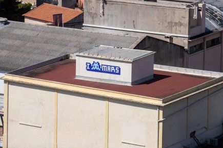 MARS-90 - Invader was here - Sainte-Anne - Marseille 08è (13) /// 50 pts