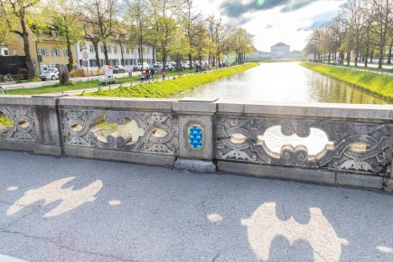 MUN_06 - Nymphenburger Kanal - Ludwig Ferdinand Brücke - Munich /// 30 pts