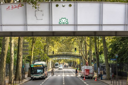 PA-1517 - Green ring - Quartier de Bercy 12è /// 30 pts