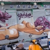 Graffitis sur les murs de Paris