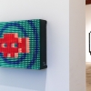 "Into the white cube" exposition de Invader à la galerie Over The Influence