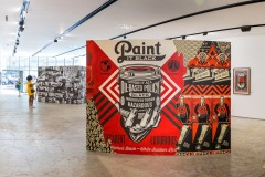 "Facing the giant" exposition de Shepard Fairey à la galerie Itinerrance
