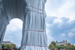 L'Arc de Triomphe Wrapped par Christo & Jeanne-Claude