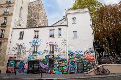 Sur les murs de Paris