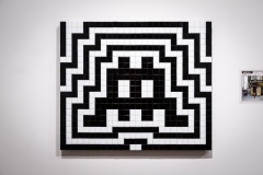 "4000" exposition de Space Invader à la galerie Over the Influence
