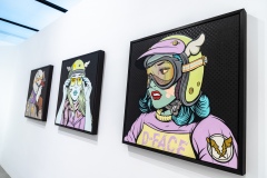 "Target fixation" exposition de D*Face à la galerie Itinerrance