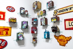 "Target fixation" exposition de D*Face à la galerie Itinerrance