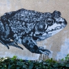 Grafs, pochoirs et affiches sur les murs de Vitry (Paris)