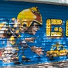 Street art à Vitry-sur-Seine, à la bordure de Paris.