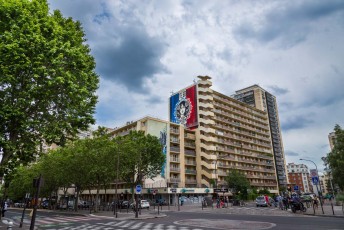 Liberté - Egalité - Fraternité /// Shepard Fairey - Boulevard Vincent Auriol - Juin 2016
