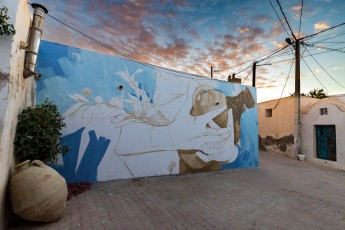 Inti - Work in progress - Djerbahood - Erriadh - Djerba, Tunisie