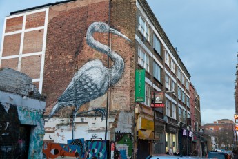 Roa - Londres - Hanbury Street - Mars 2012