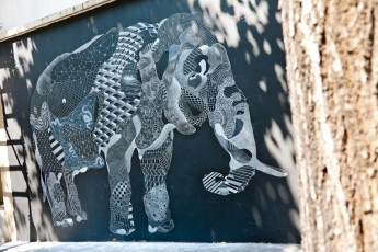 Philippe Baudelocque - Les Lézarts de la Bièvre - Rue Bobillot 13è - Mai 2012