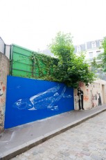 Philippe Baudelocque - Les Lézarts de la Bièvre - Rue du Père Teilhard de Chardin 05è - Mai 2012