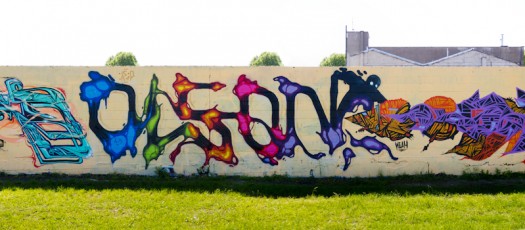 Olson (OnOff) sur les bords du canal de l'Ourcq (Noisy-le-Sec - 93) - Mai 2012