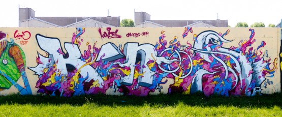 Kanos (OnOff) sur les bords du canal de l'Ourcq (Noisy-le-Sec - 93) - Mai 2012