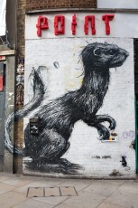 Roa - Great Eastern Street - Londres - Juin 2012