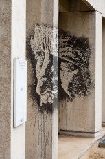 Vhils - Hôpital Sainte-Perrine - Rue Chardon-Lagache 16è - Juin 2012