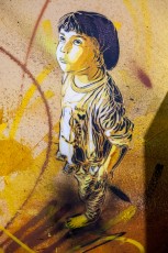 C215 - Au delà du street art. Exposition collective au Musée de la Poste du 28 novembre 2012 au 30 mars 2013. Sont représentés : C215, Banksy, Shepard Fairey, Invader, Dran, Ludo, L'Atlas, Rero, MissTic, Swoon et Vhils, mais aussi Jef Aérosol, Ernest Pignon-Ernest et Gérard Zlotykamien.