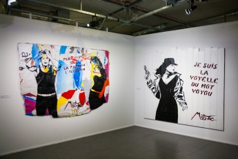 MISSTIC - Au delà du street art. Exposition collective au Musée de la Poste du 28 novembre 2012 au 30 mars 2013. Sont représentés : C215, Banksy, Shepard Fairey, Invader, Dran, Ludo, L'Atlas, Rero, MissTic, Swoon et Vhils, mais aussi Jef Aérosol, Ernest Pignon-Ernest et Gérard Zlotykamien.