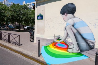 Seth - Les Lézarts de la Bièvre - Rue de Julienne 13è - Juin 2013