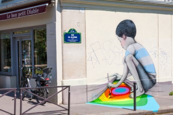 Seth - Les Lézarts de la Bièvre - Rue de Julienne 13è - Juin 2013