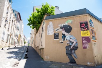 Seth - Les Lézarts de la Bièvre - Rue Barrault 13è - Juin 2013