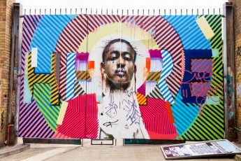 Conor Harrington - Londres - Hanbury street - Juillet 2013