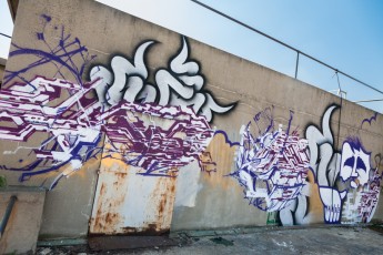 Lek, Honda, LEGZ et Hobz - TRBDSGN et French Kiss dans une usine abandonnée quelque part vers Paris - Juillet 2013