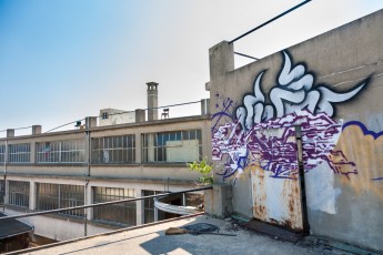 Lek, Honda, LEGZ et Hobz - TRBDSGN et French Kiss dans une usine abandonnée quelque part vers Paris - Juillet 2013