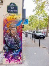 C215 - Rue Scarron 11è - Septembre 2013