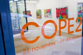 Cope2 - Perseverance - Galerie Mathgoth, rue Hélène Brion 13è - Novembre 2013