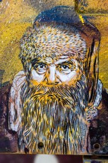 C215 - Santa Claus - Vitry - Avenue Youri Gagarine - Mars 2014