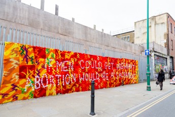 Crocheted Olek - Londres - Shoreditch - Osborn Street - Mars 2014