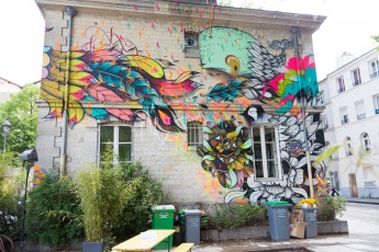 Alëxone et Supakitch - Quai de la Loire 19è - Mai 2014