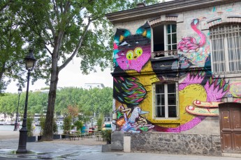 Alëxone et Supakitch - Quai de la Loire 19è - Mai 2014