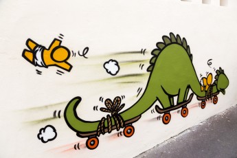 Jace - Les Lézarts de la Bièvre - Rue du Père Theilard de Chardin 13è - Juin 2014